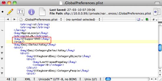 GlobalPreferences.plist