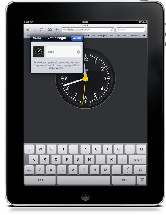 clock-ipad-webapp