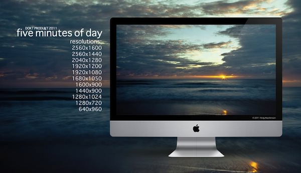 Five minutes of a day