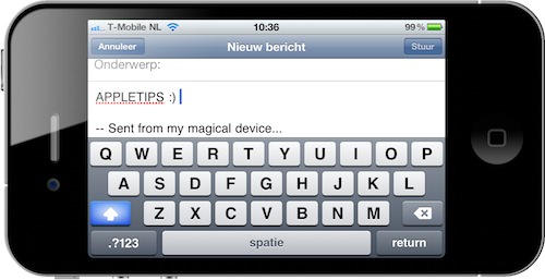 ios capslock