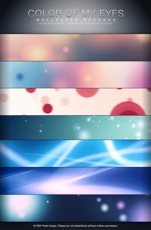Color of my eyes (wallpaper pack)
