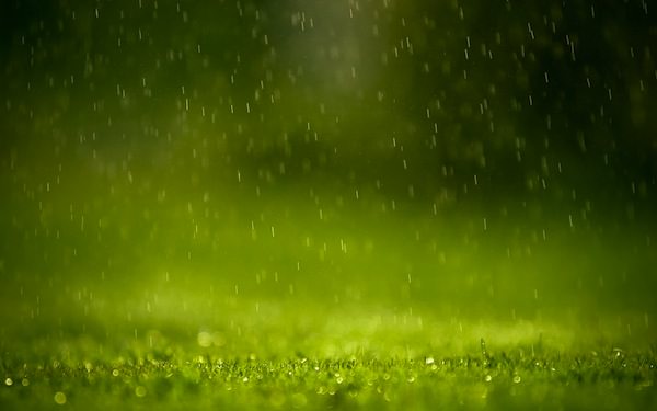 Raining