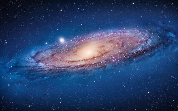 OS X Lion: Andromeda Galaxy WWDC wallpaper