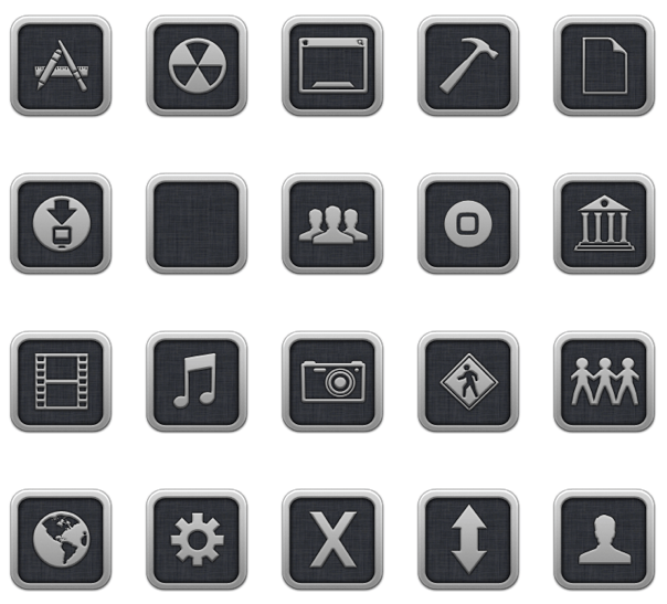 OS X Lion Folder Icons