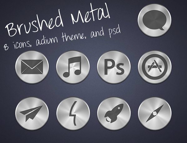 Brushed Metal icons