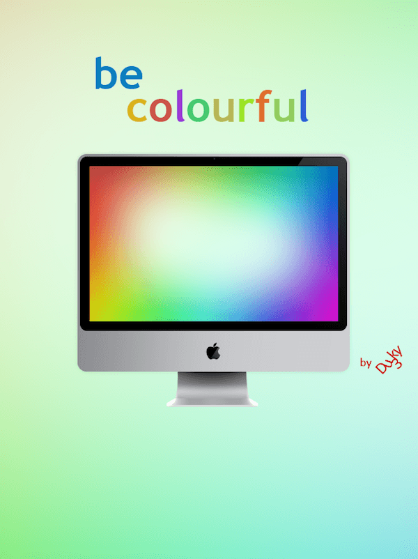 Be colourful