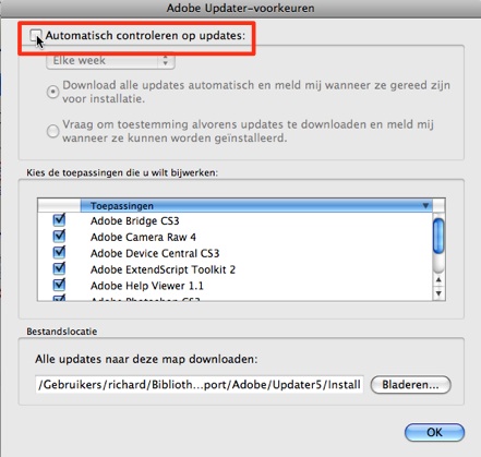adobe-updater-voorkeuren