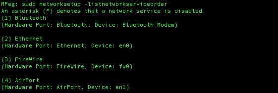 Service order