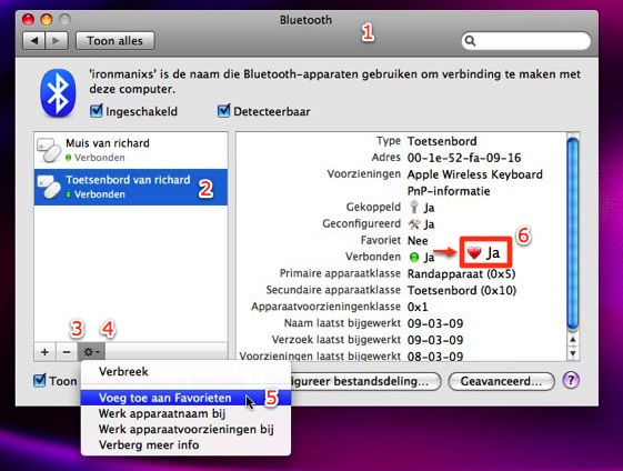 bluetooth-favs