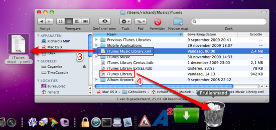 itunes-bibliotheek-herstellen