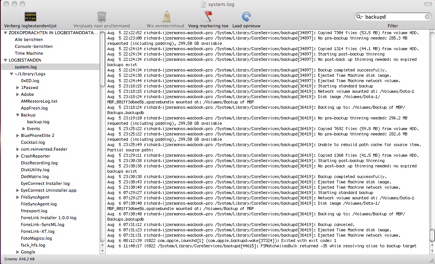 systemlog System Log