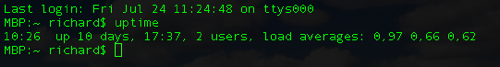 uptime-terminal