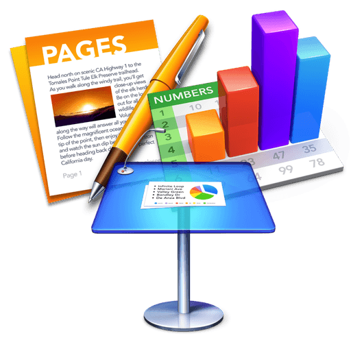 Apple brengt update uit voor Pages, Numbers en Keynote