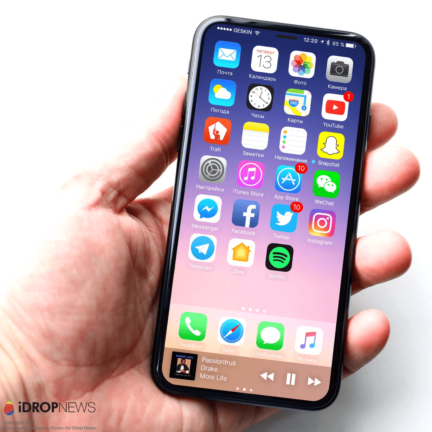 Is dit de nieuwe iPhone 8? Dummy gelekt.