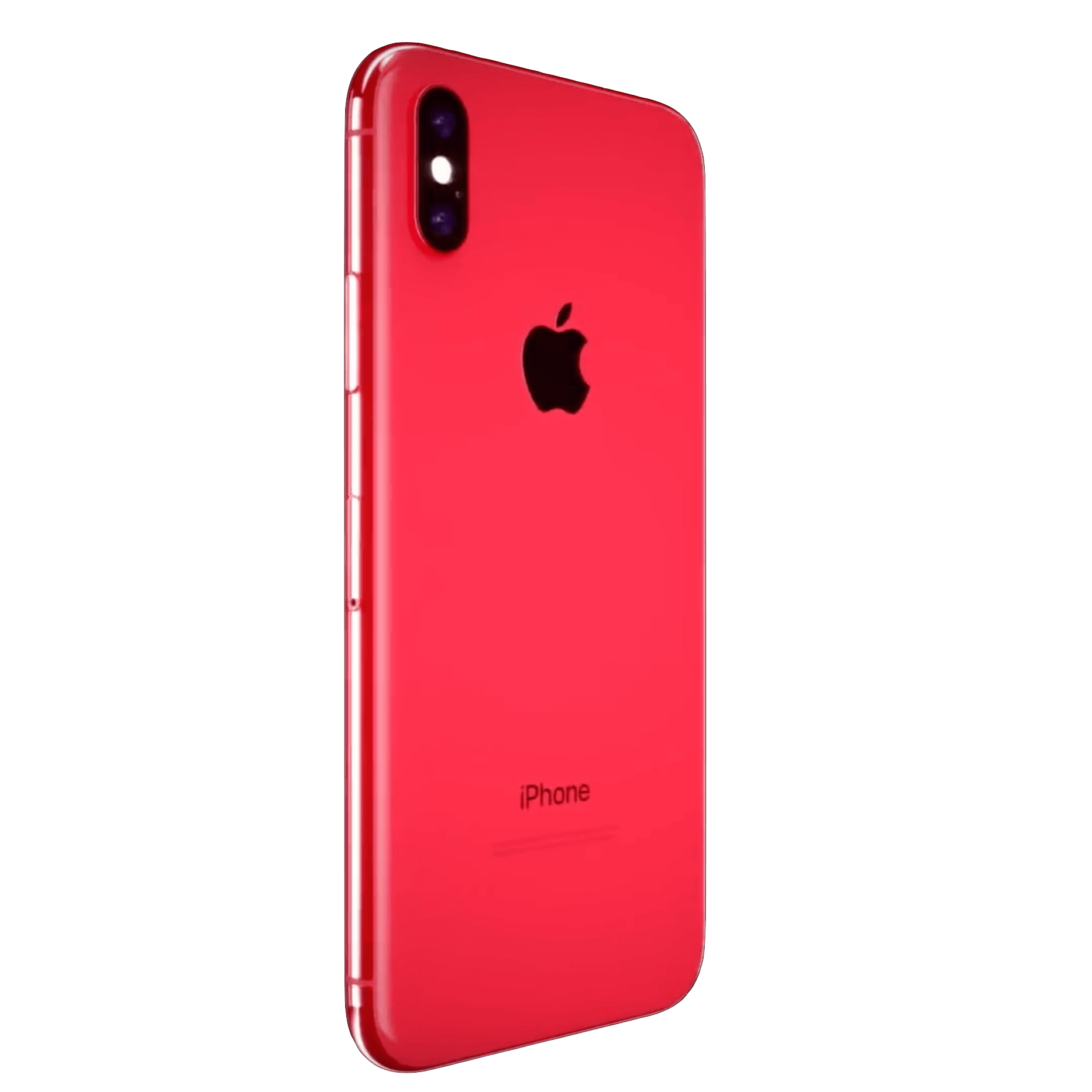 Zo zou een rode iPhone X eruit kunnen zien