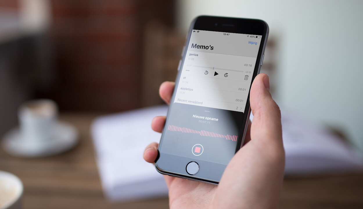 Nieuwe Dictafoon app vanaf iOS 12 en macOS Mojave - appletips