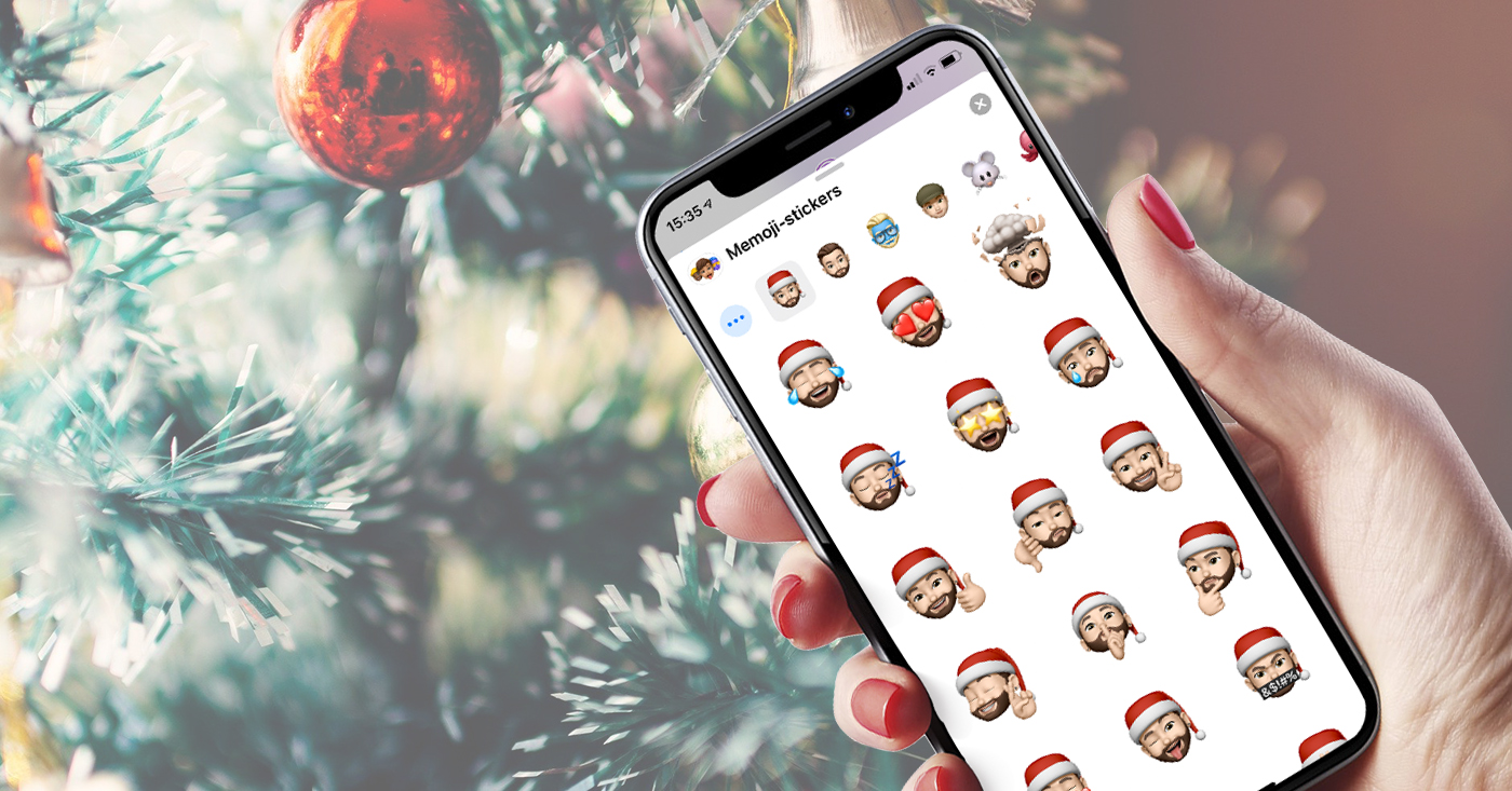 Memoji Voorzien Van Kerstmuts Op Een Iphone Of Ipad Appletips