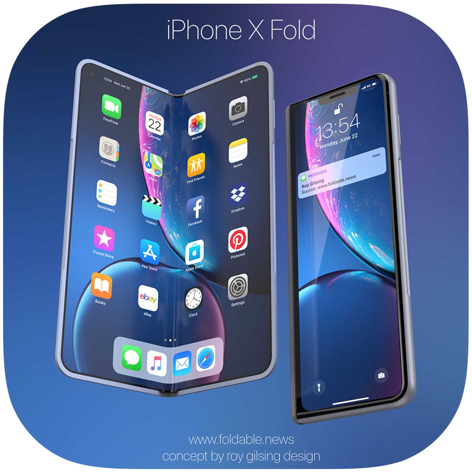 Apple-oprichter Steve Wozniak ziet opvouwbare iPhone wel zitten