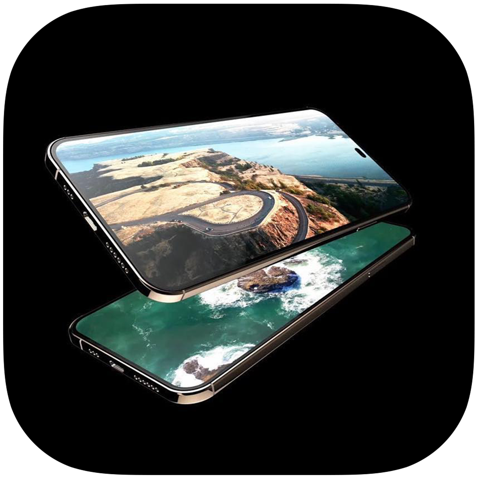 iPhone 11 concept rekent af met de notch