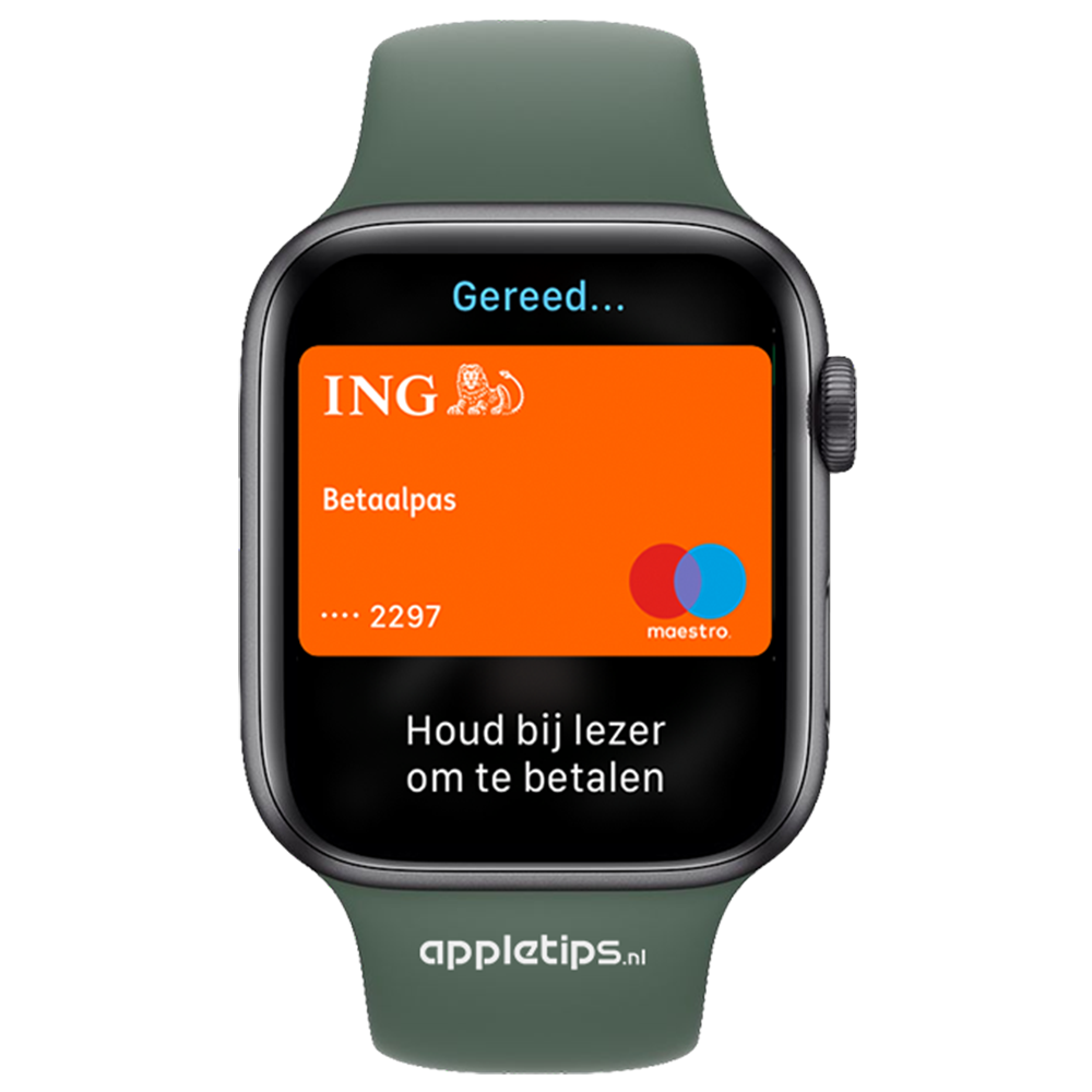 Dief kan met gestolen Apple Watch, Apple Pay betalingen verrichten