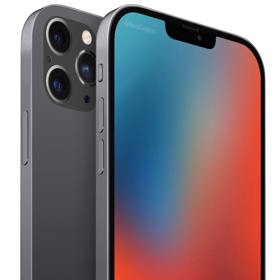 iPhone 12 Pro krijgt waarschijnlijk rechte zijkanten en kleinere notch