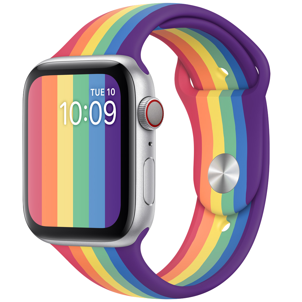 ?️? Apple brengt nieuwe Pride Edition Apple Watch bandjes en wijzerplaten uit