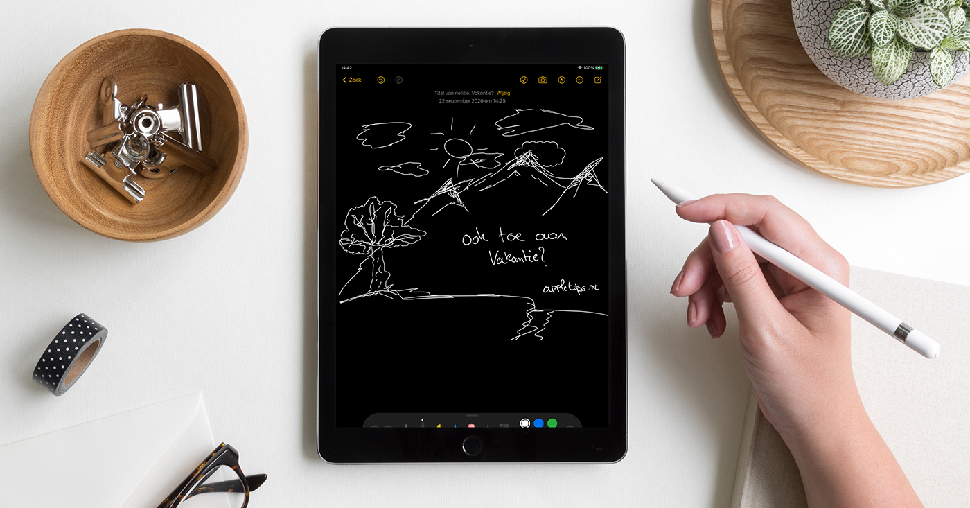 Handschriftherkenning en schrijven met de Apple Pencil appletips