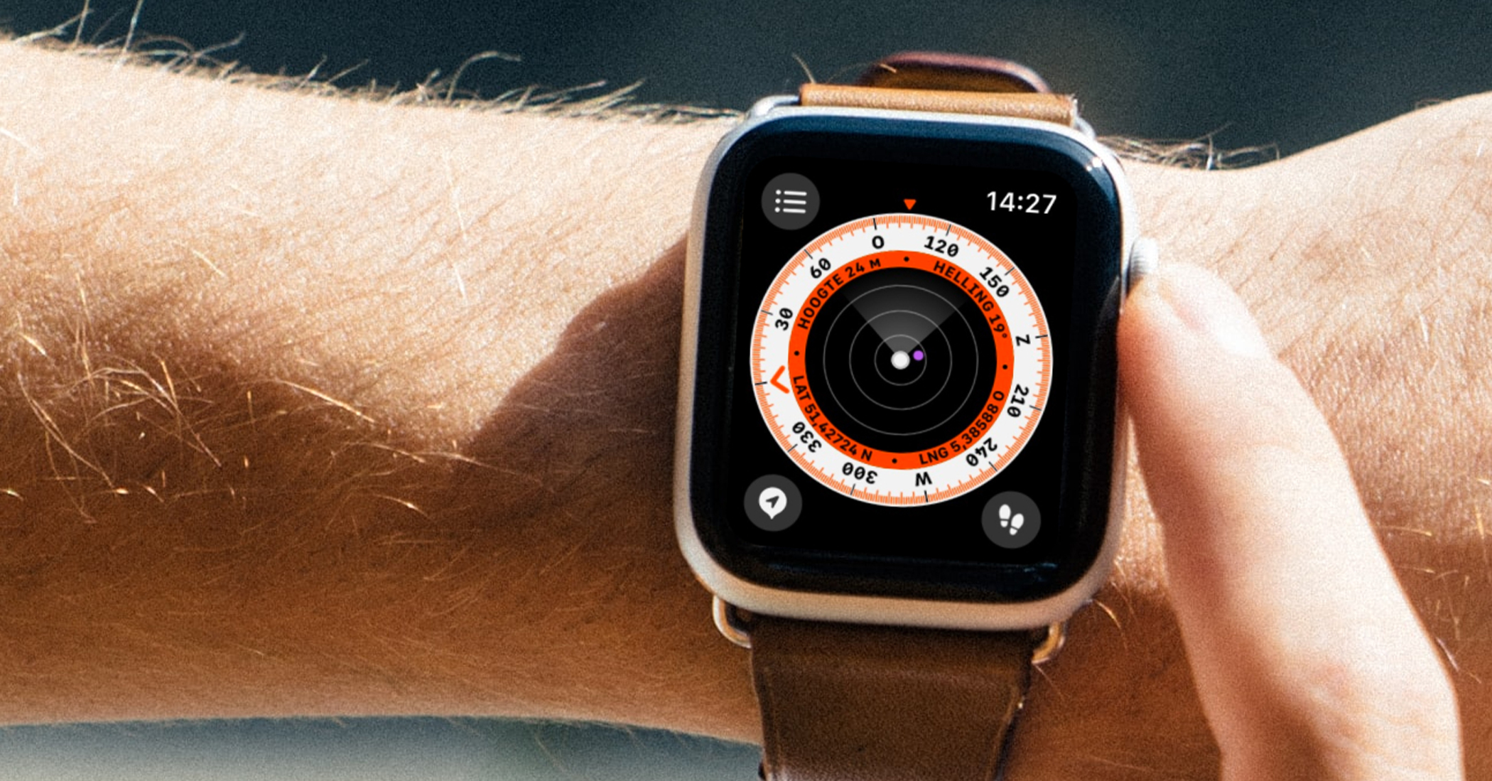 Weg terugvinden met backtrack Kompas [Apple Watch] appletips