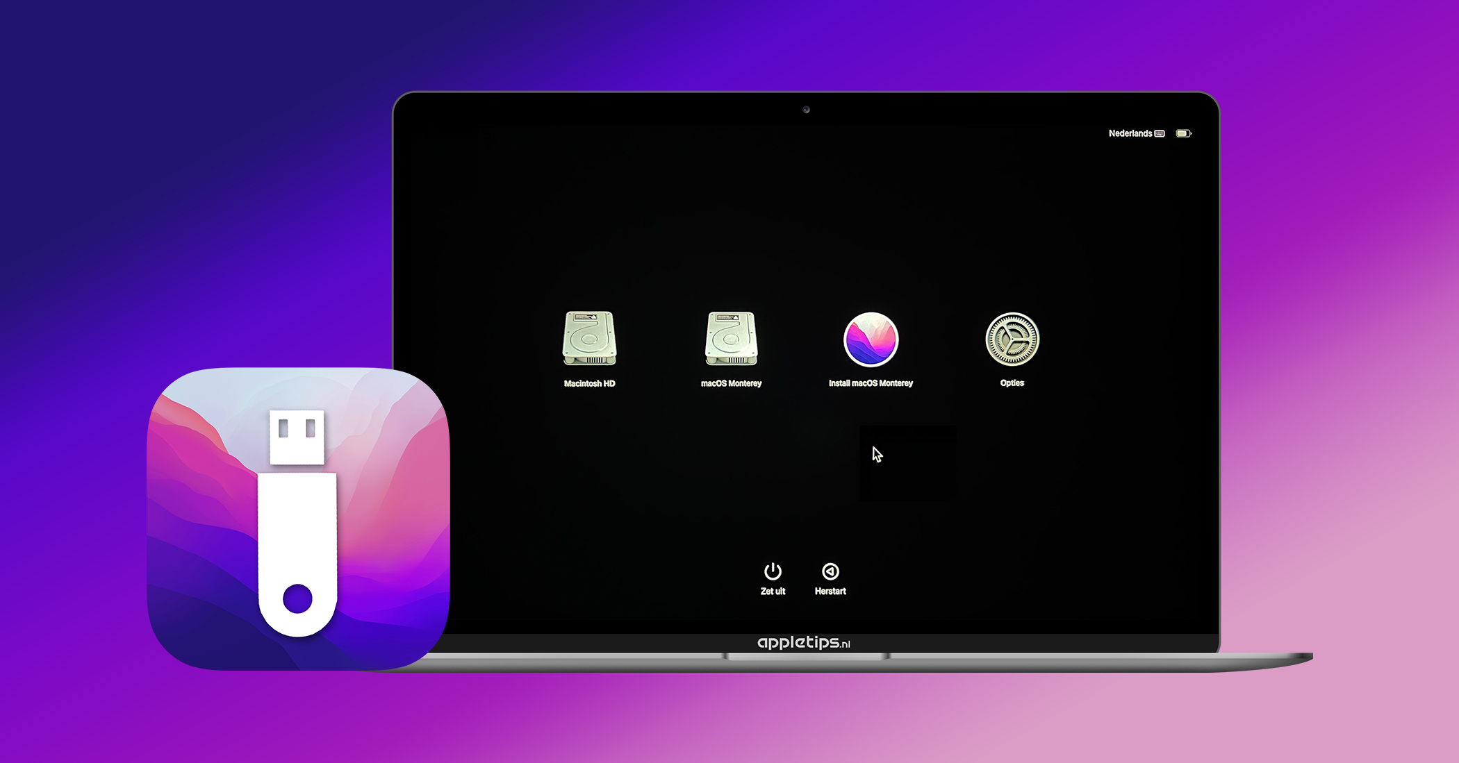 macOS Monterey: Installatie bootable USB-stick maken - appletips
