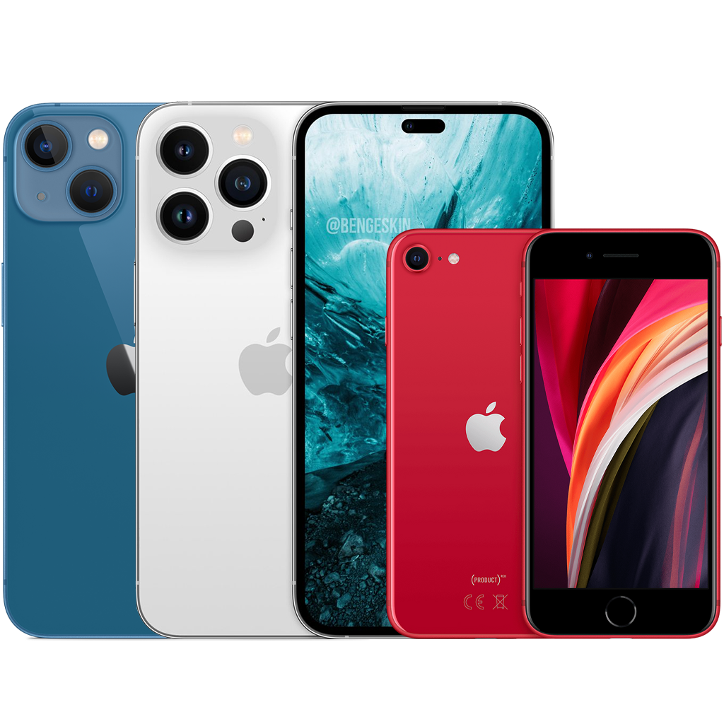Vijf nieuwe iPhone modellen in 2022, alle verwachtingen op een rij