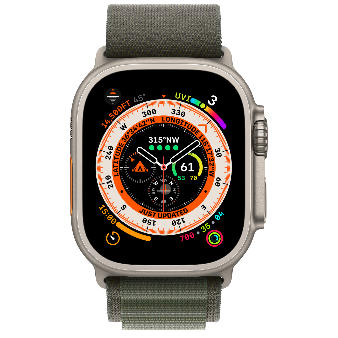 Apple Watch Ultra heeft nieuwe ontwerp met 49 mm scherm en is supersterk