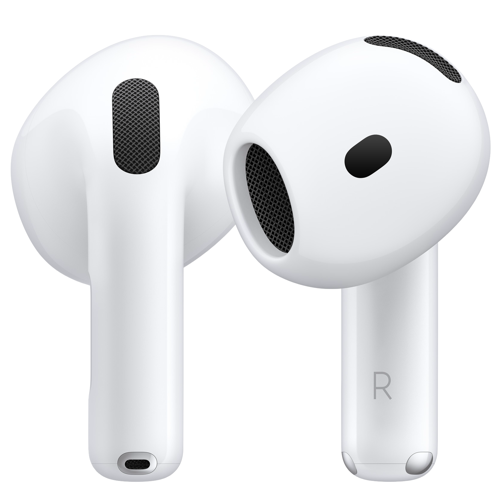 AirPods 4e generatie met actieve ruisonderdrukking en nieuwe oplaadcase