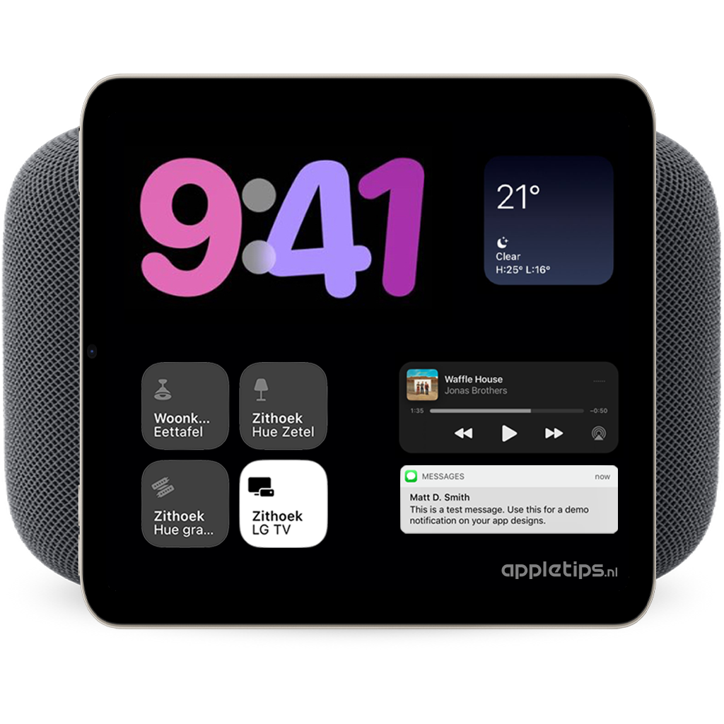 Apple werkt aan een smart home hub: een speciaal 6-inch scherm voor je slimme huis