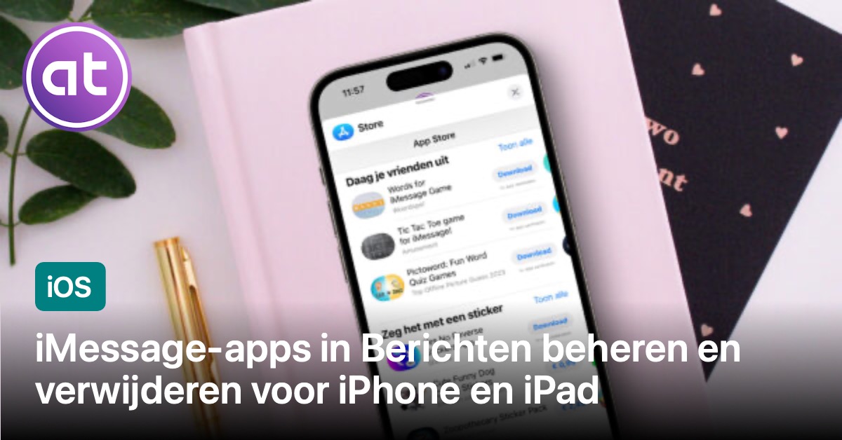 iMessageapps in Berichten beheren en verwijderen appletips