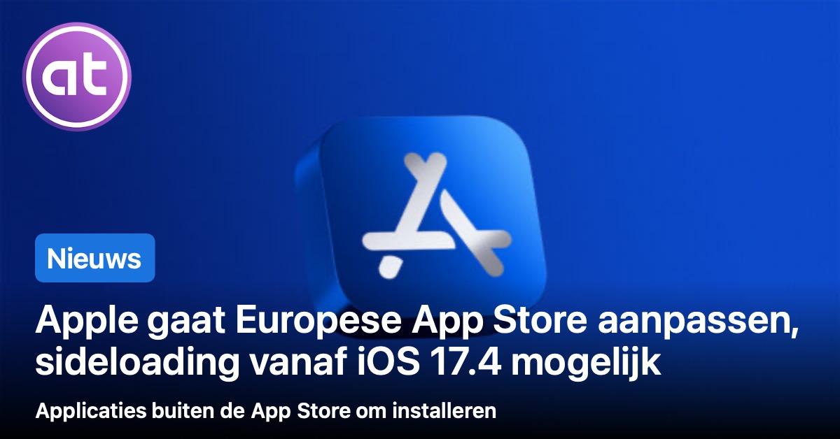 Sideloading van apps op iPhone of iPad in EU - appletips