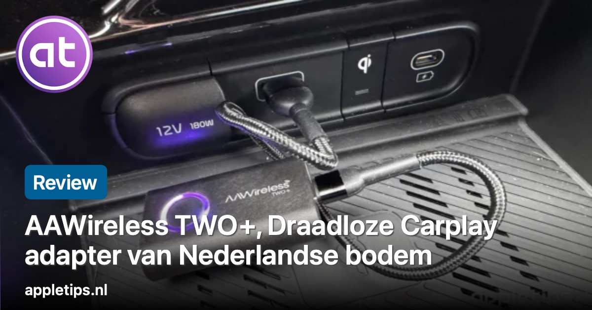 Draadloze CarPlay Adapter voor Skoda Kamiq 2019 2020 2021 2022 2023 2024 2025, Converteer Bekabelde Naar Draadloze CarPlay, Mini 2-in-1 CarPlay Adapter voor Android Auto, Plug and Play